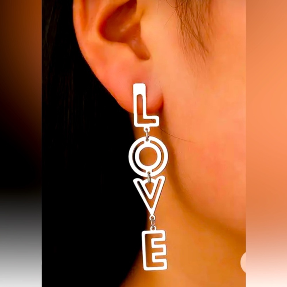 SEXY STAINLESS earrings, fun earrings-Brand new